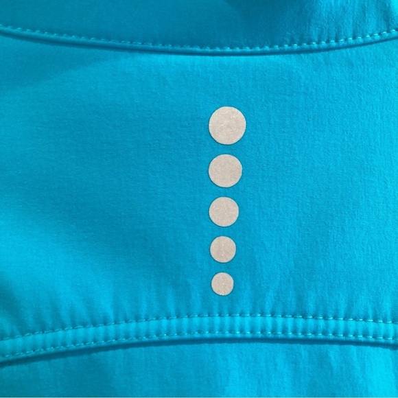 KARBON Sz M Soft Shell Insulated Fitted Water Resistant Reflective Dots Jacket - Picture 7 of 16